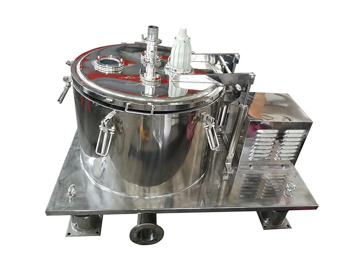 Top Discharge Basket Centrifuge Manual Centrifuge For Hemp / CBD Oil Extraction
