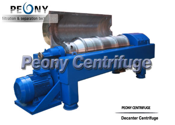 Poultry Wastewater  Automatic Decanter Centrifuges Horizontal Structure