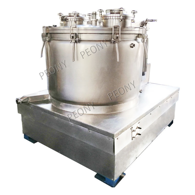 Cold Solvent Extract Basket Centrifuge Machine Herbal / CBD / Cannabis Oil Extraction