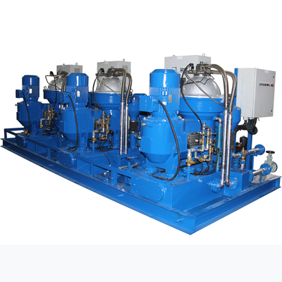 Fuel-óleo pesado contínuo da limpeza de auto de Marine Disc Separator Centrifuge Machine