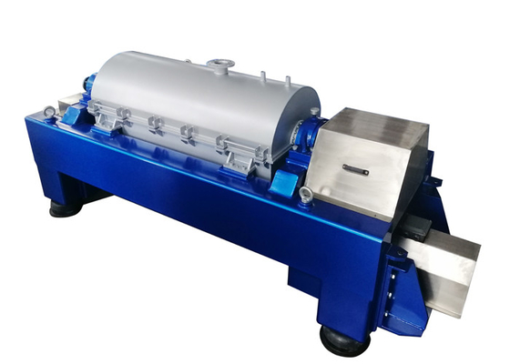 Centrifugador químico contínuo horizontal do centrifugador/o Titanium do filtro