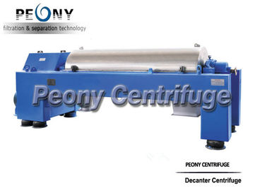 Decantador centrífugo horizontal para separar lama e água