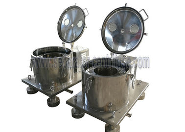 Máquina do centrifugador da cesta da extração do óleo de CBD, separador - centrifugador para a química