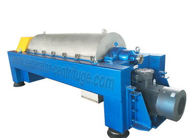 Máquina industrial do centrifugador de separador do filtro para a secagem da lama