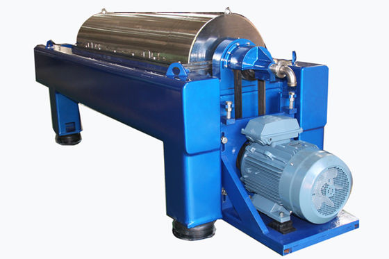Centrifugadora de decantador de três fases para óleo residual de cozinha