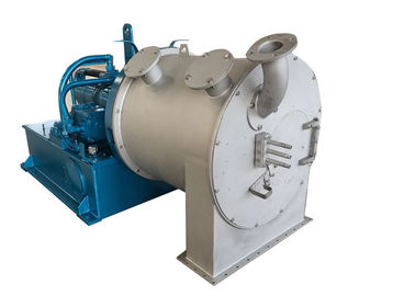 Centrifugadora de cesto contínua 2Etapa Pusher Máquina centrífuga para separação de sal