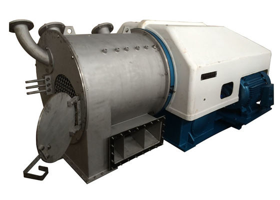 Tipo de empurrador de aço inoxidável centrifugador da fase da máquina 2 da produção de sal para refinar o sal comestível