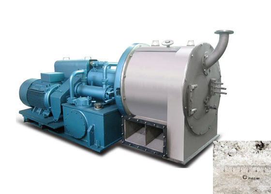 Centrifugador horizontal da cesta do empurrador para o ácido fosfórico