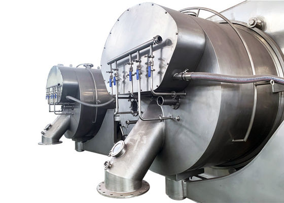 Separador do amido do centrifugador de Peeler do transporte de parafuso para o amido de mandioca que seca Tailândia