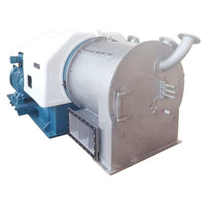 A máquina horizontal do separador do filtro do centrifugador do empurrador de duas fases para Seasalt seca