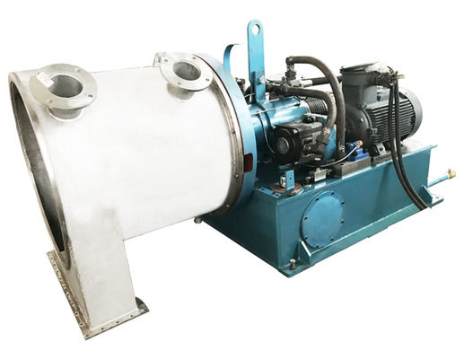 Centrifugador do empurrador da máquina do centrifugador de sal da longa vida/duas fases de aço inoxidável