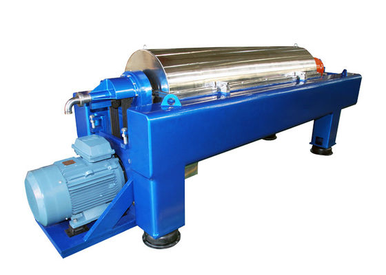 Separador contínuo horizontal industrial do filtro - centrifugador para o tratamento de águas residuais
