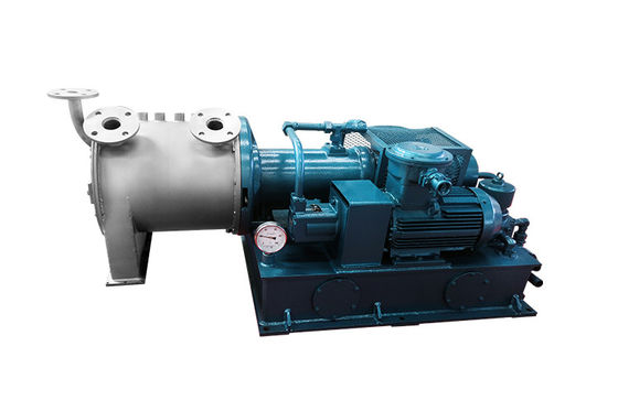 Centrifugador dobro contínuo do empurrador da fase da máquina do centrifugador de sal da grande escala