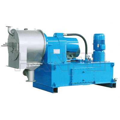 Centrifugador de duas fases do empurrador do centrifugador químico para a desidratação do sulfato de cobre