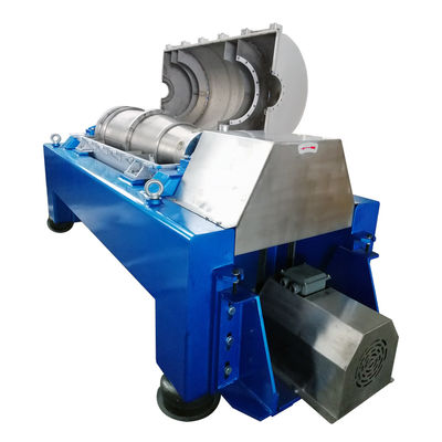 O filtro automático horizontal do titânio do parafuso centrifuga para o Hypochlorite de cálcio