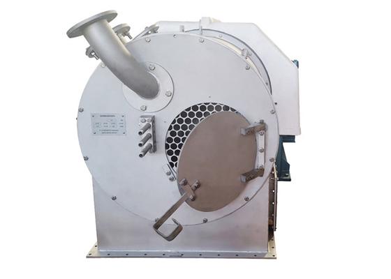 Máquina contínua da separação de centrifugador da cesta de sal do centrifugador do empurrador de duas fases