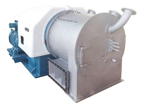 Centrifugador horizontal do empurrador da Dobro-fase dos PP/centrifugador filtragem de sal/centrifugador do filtro
