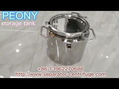 Tanque de fermentação de aço inoxidável do revestimento da ondulação para o leite/cerveja/laticínios