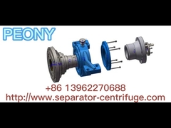 Máquina horizontal do centrifugador do filtro do hipoclorato Titanium do cálcio da sedimentação
