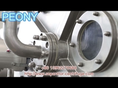 Invertendo o centrifugador horizontal contínuo de Peeler do sifão para a separação líquida contínua