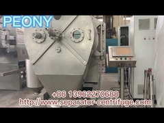 Máquina de lavagem da extração do óleo de cânhamo do centrifugador da cesta da rotação com PLC e inversor